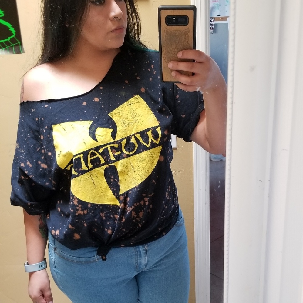 Custom cut Wu-Tang t-shirt